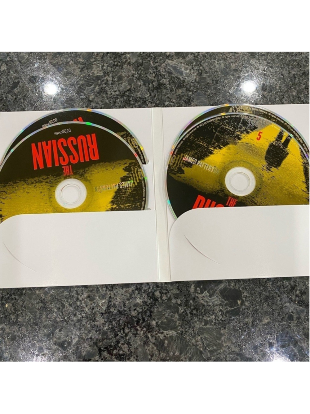 James Patterson The Russian audiobook Cd - Picture 4 of 4